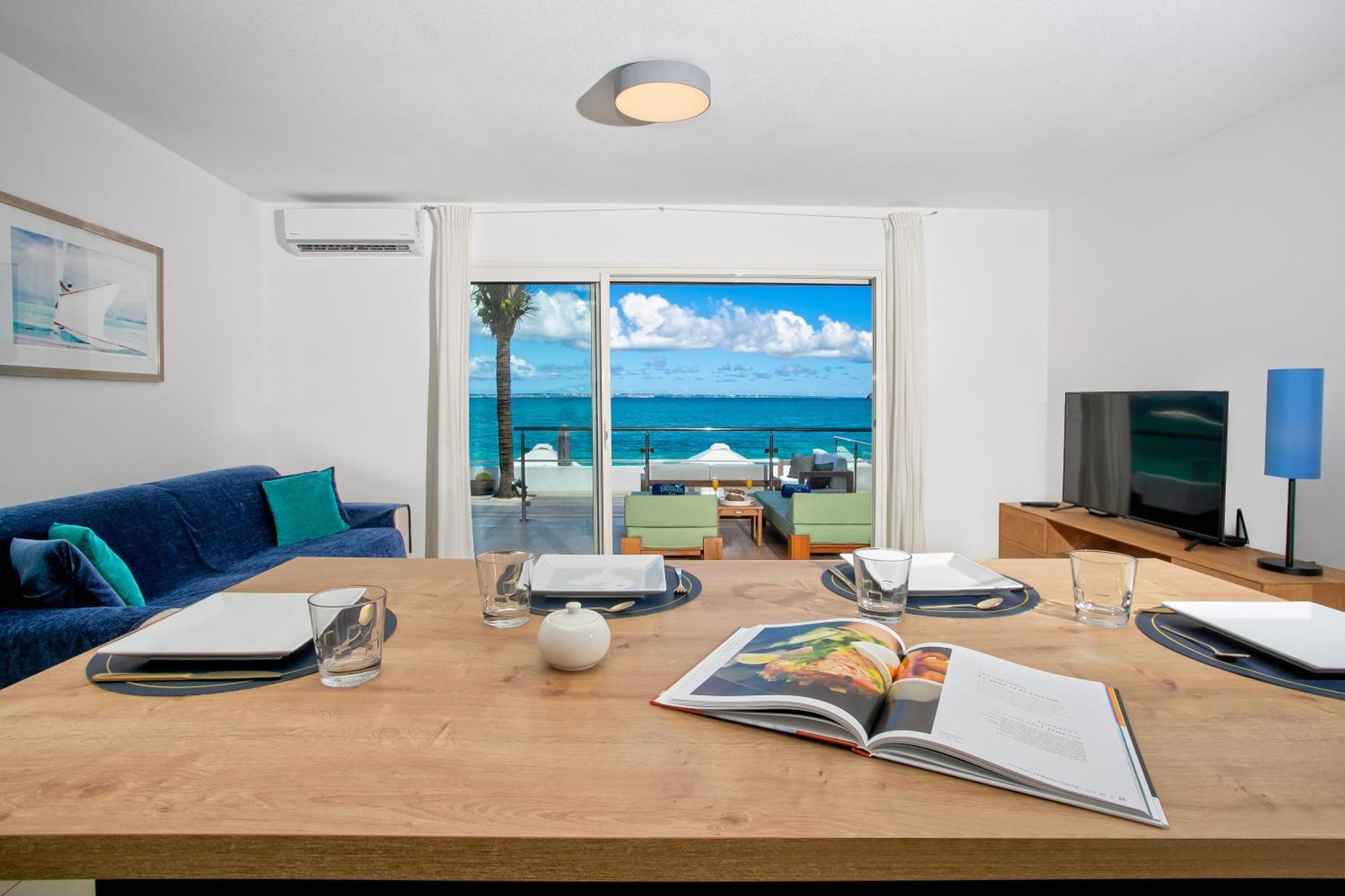 Bleu Emeraude Hotel Grand Case Bagian luar foto