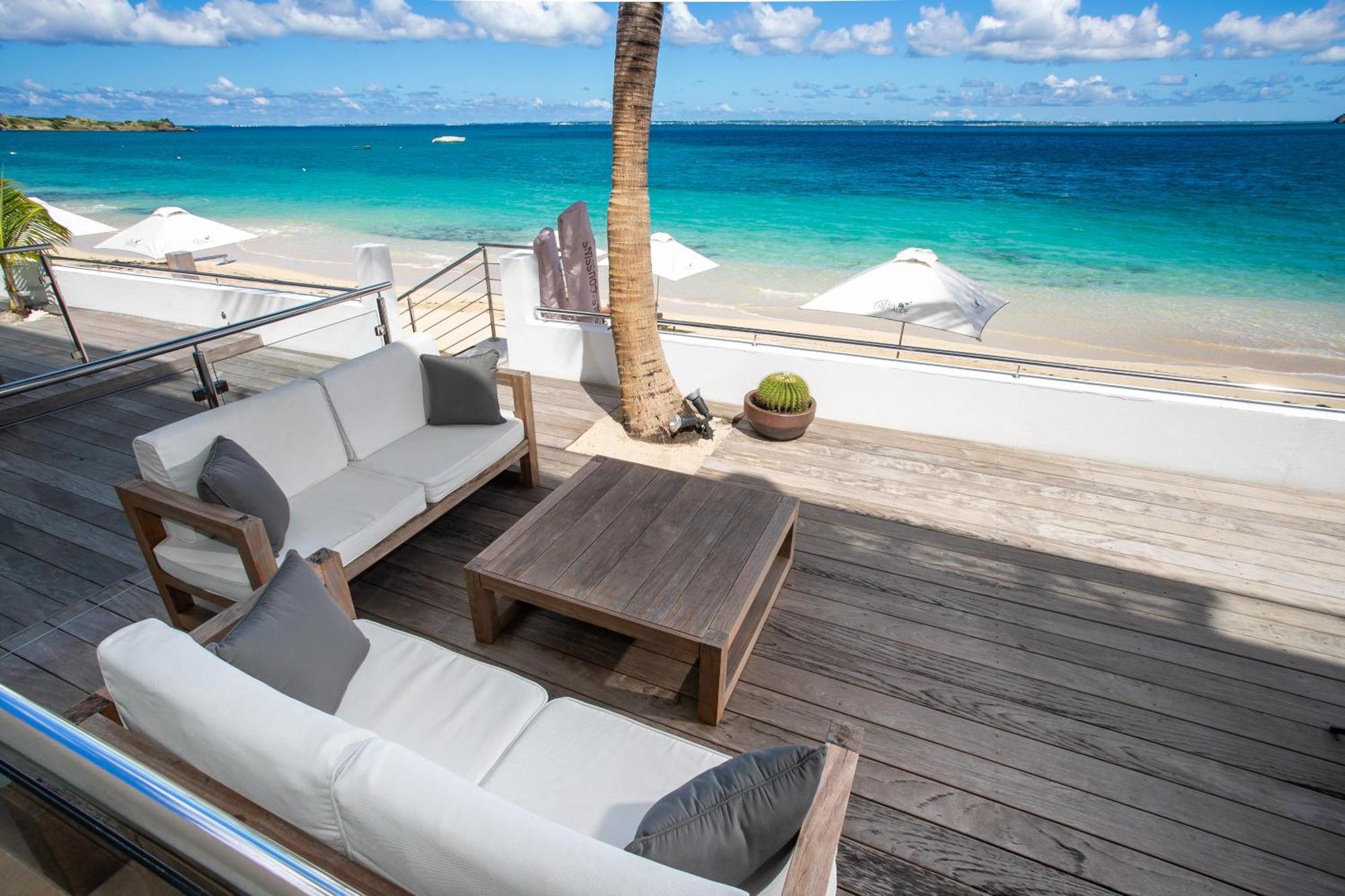 Bleu Emeraude Hotel Grand Case Bagian luar foto