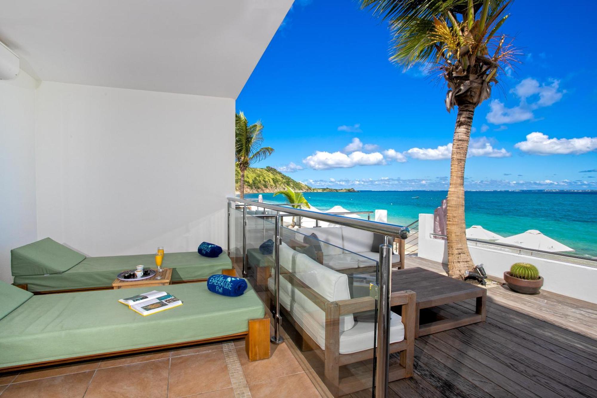 Bleu Emeraude Hotel Grand Case Bagian luar foto