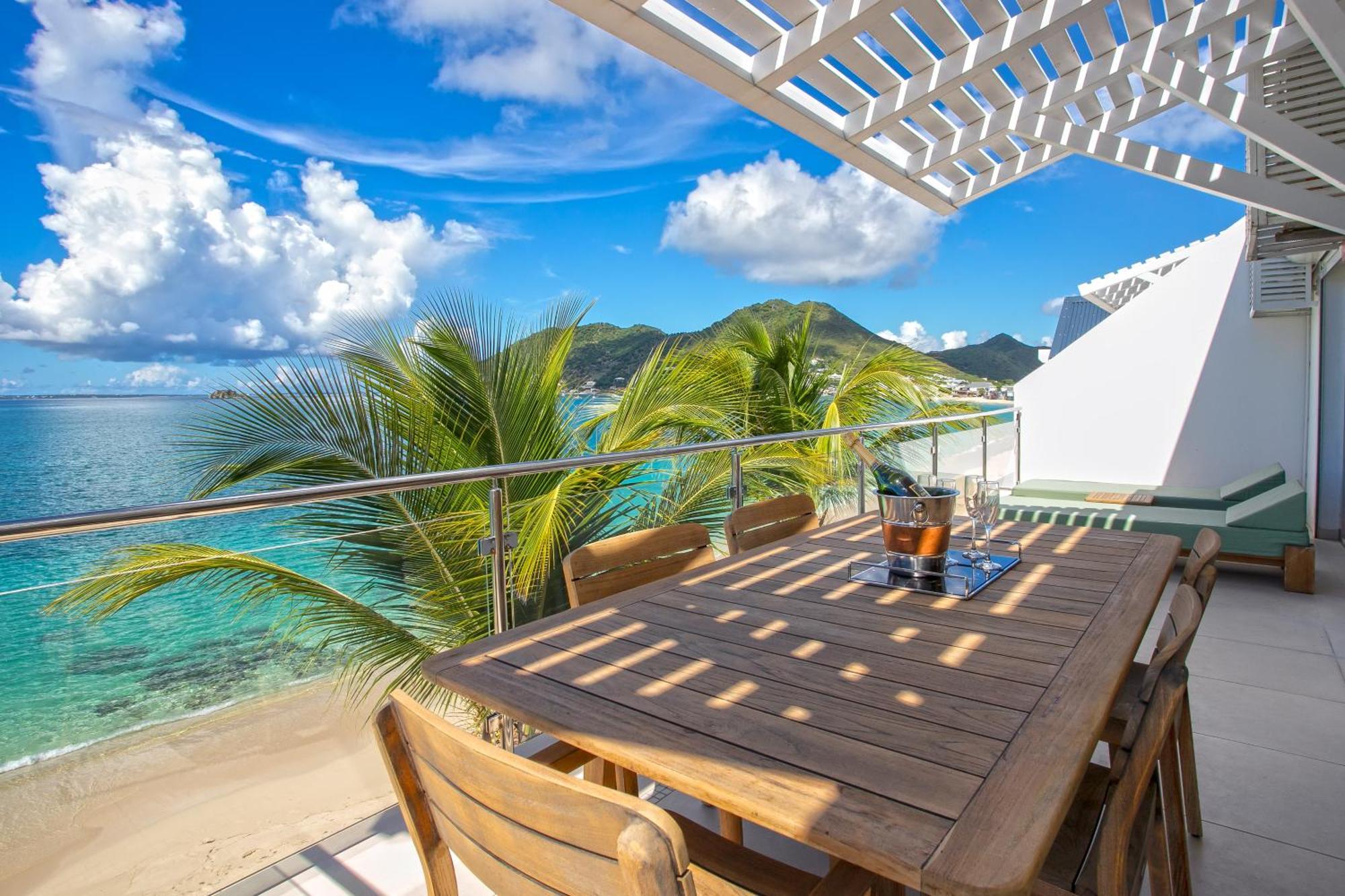 Bleu Emeraude Hotel Grand Case Bagian luar foto