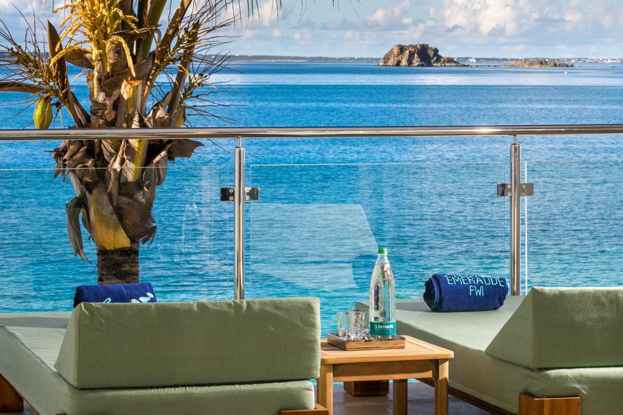 Bleu Emeraude Hotel Grand Case Bagian luar foto