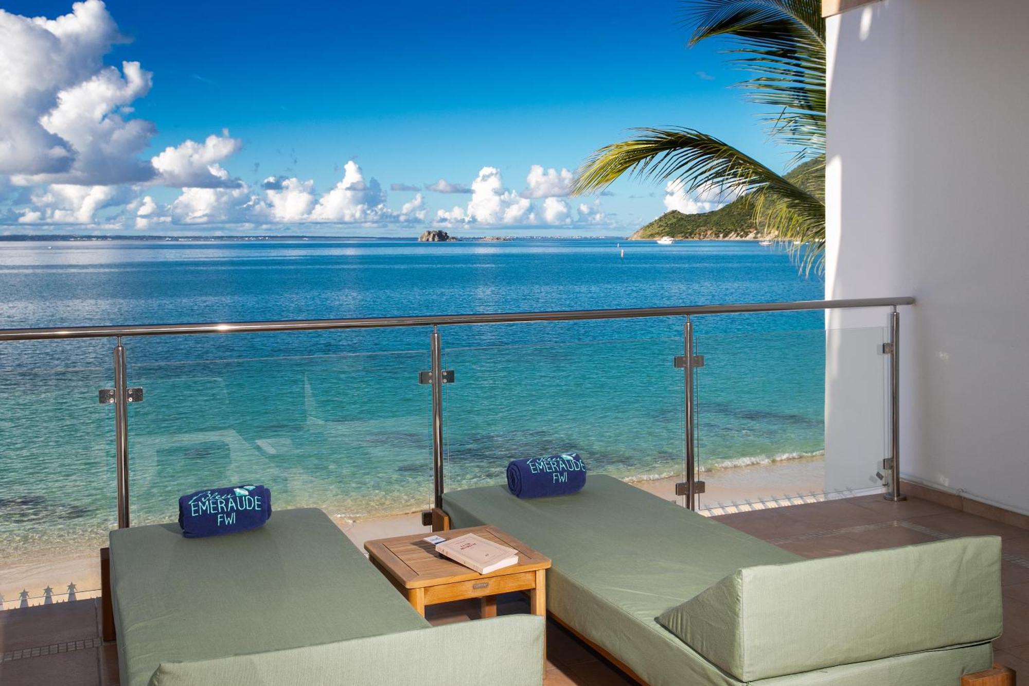 Bleu Emeraude Hotel Grand Case Bagian luar foto