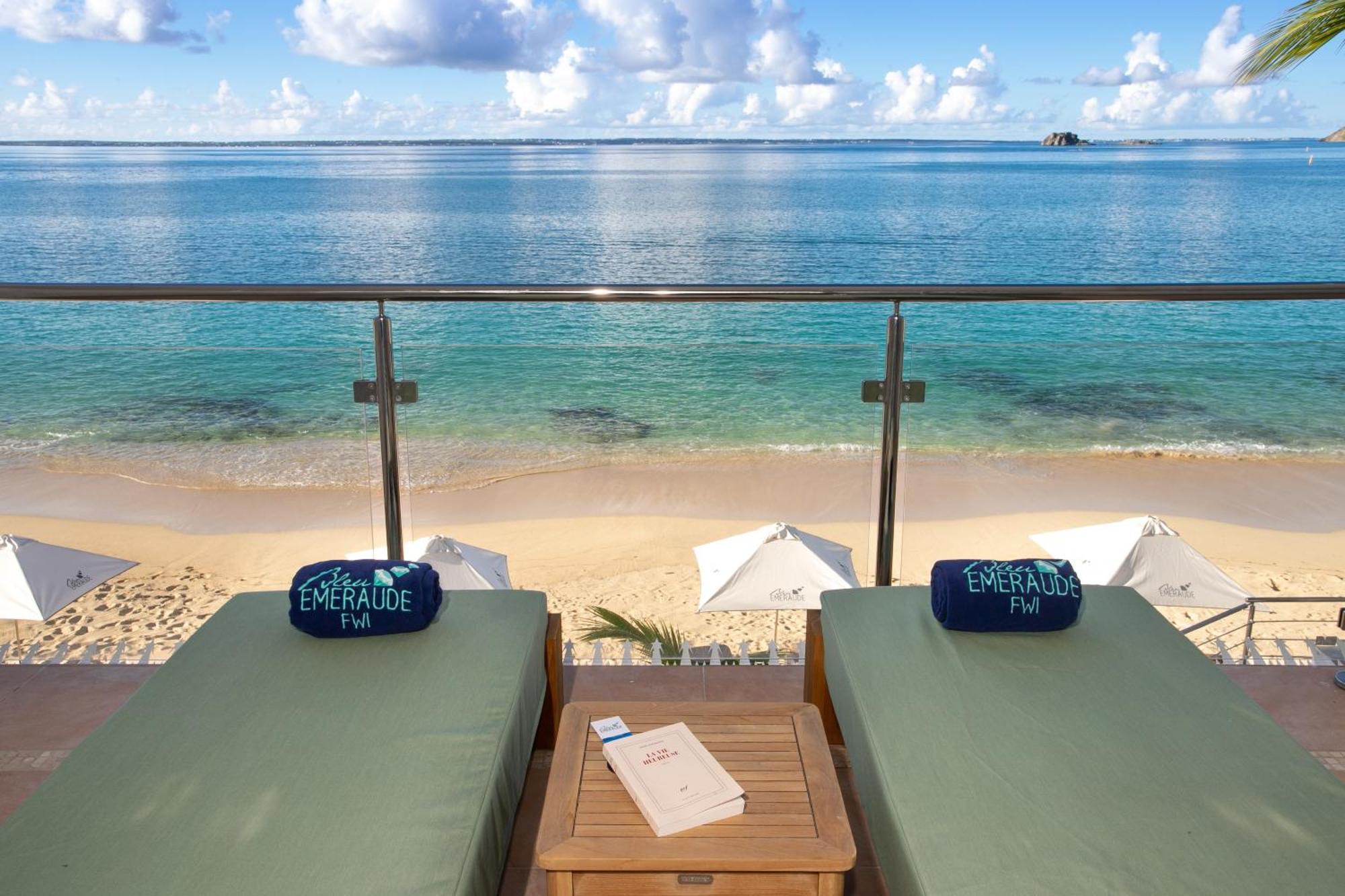 Bleu Emeraude Hotel Grand Case Bagian luar foto