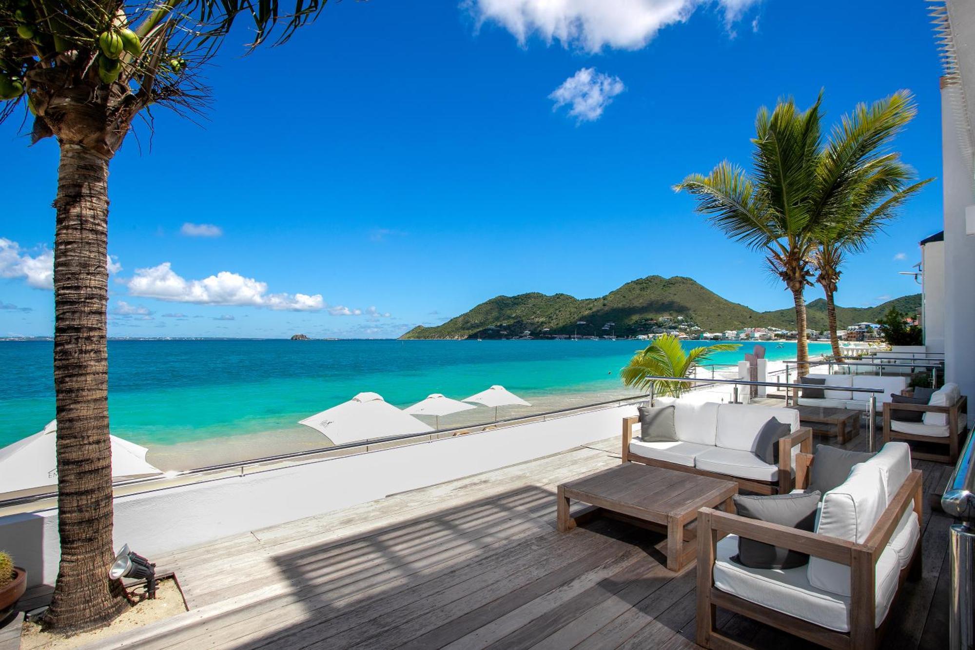 Bleu Emeraude Hotel Grand Case Bagian luar foto